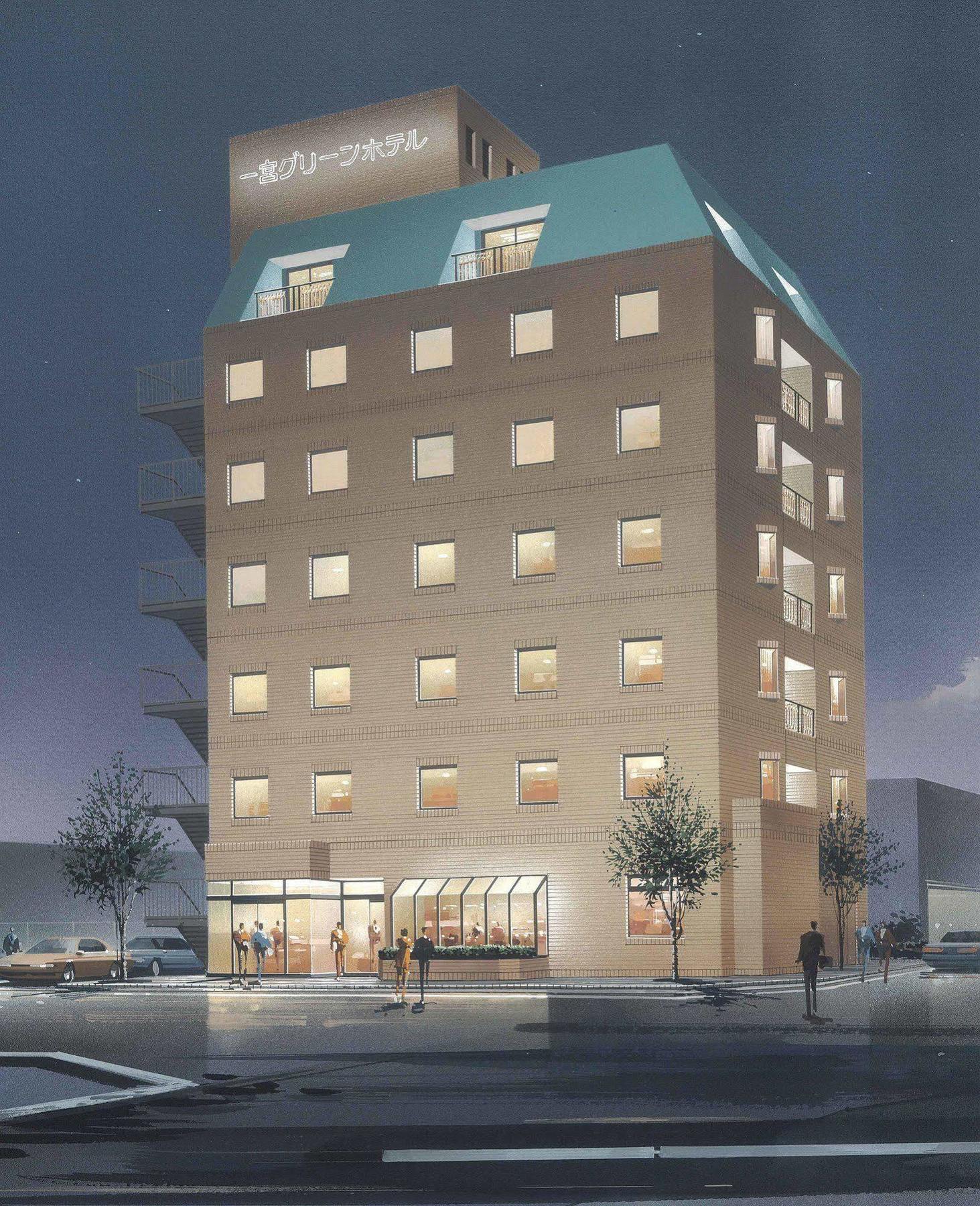 Ichinomiya Green Hotel المظهر الخارجي الصورة